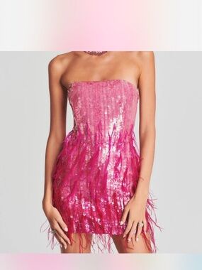 Retrofete | Dresses | Retrofete Arabella Dress In Pink Black | Poshmark Retrofete | Dresses | Retrofete Arabella Dress In Pink Black | Poshmark
